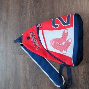 Boston Red Sox Hood Kid Nation Xander Bogaerts one Strap Backpack